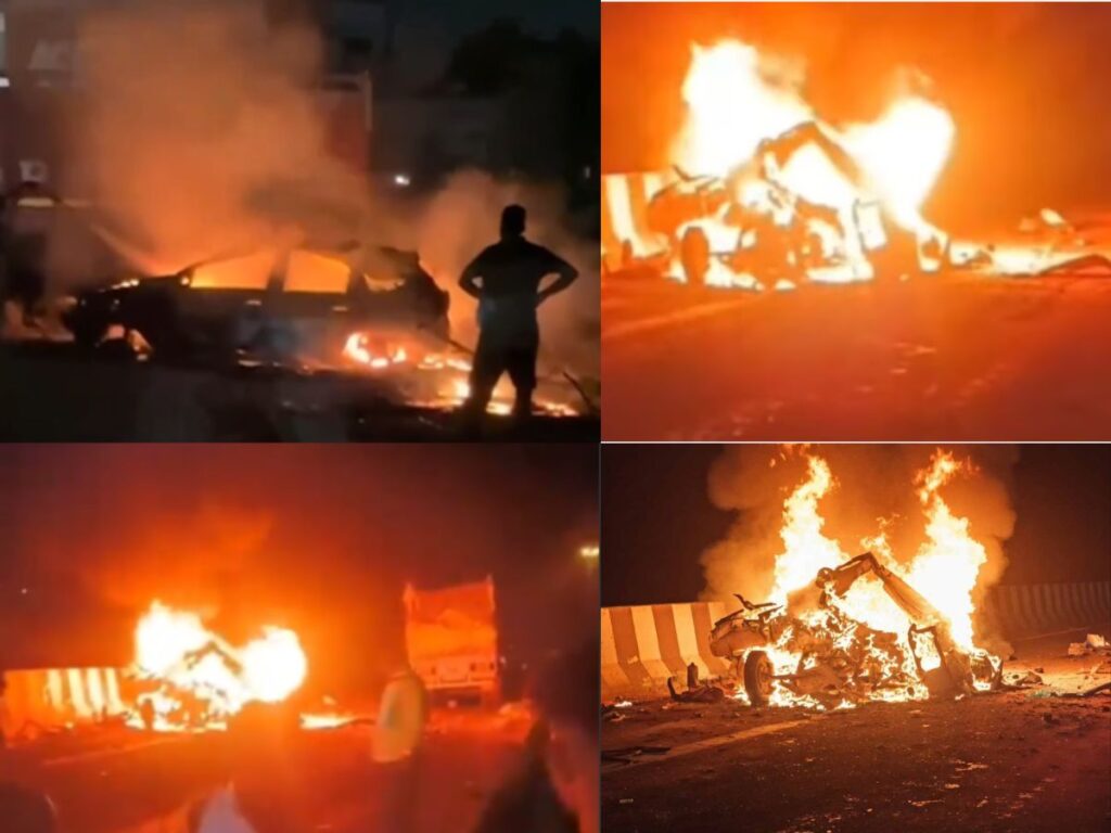 mirzapur road accident 11 dead 9 burnt alive in multi vehicle crash in up check how it occurred list of victims aid announced by pm