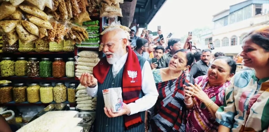 pm modi take break in jhargram