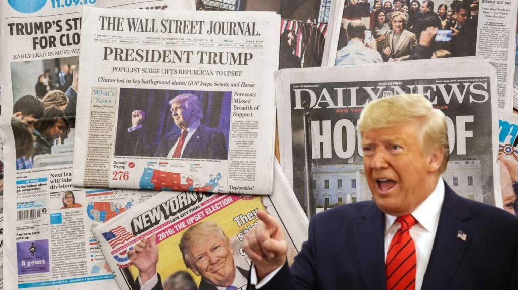 Donald Trump Angry On New York Times