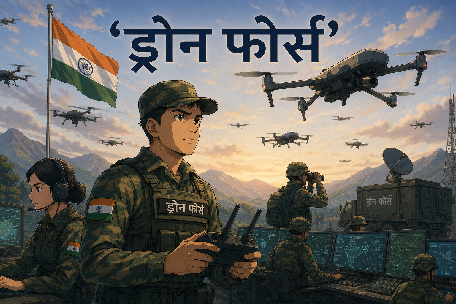 ऑपरेशन सिंदूर के बाद भारत की नई रक्षा रणनीति, अब 50 हजार जवानों की ‘ड्रोन फोर्स’ करेगी पहला प्रहार