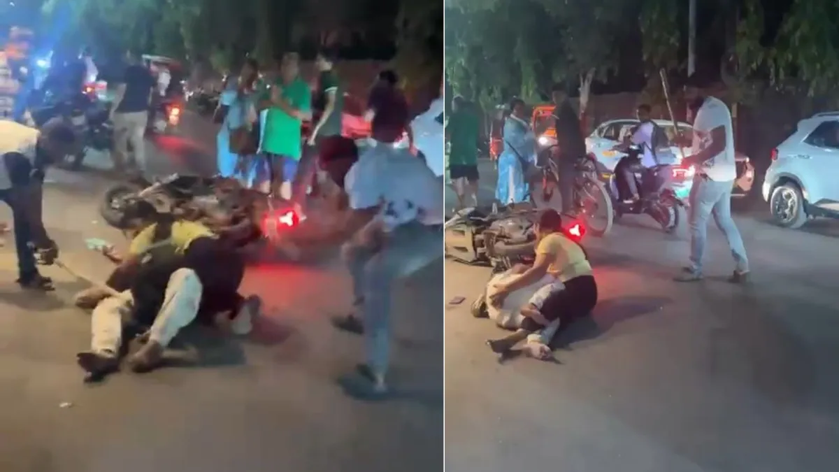 ओडिशा में युवक-युवती की बीच सड़क बेरहमी से पिटाई, वायरल वीडियो से मचा हड़कंप