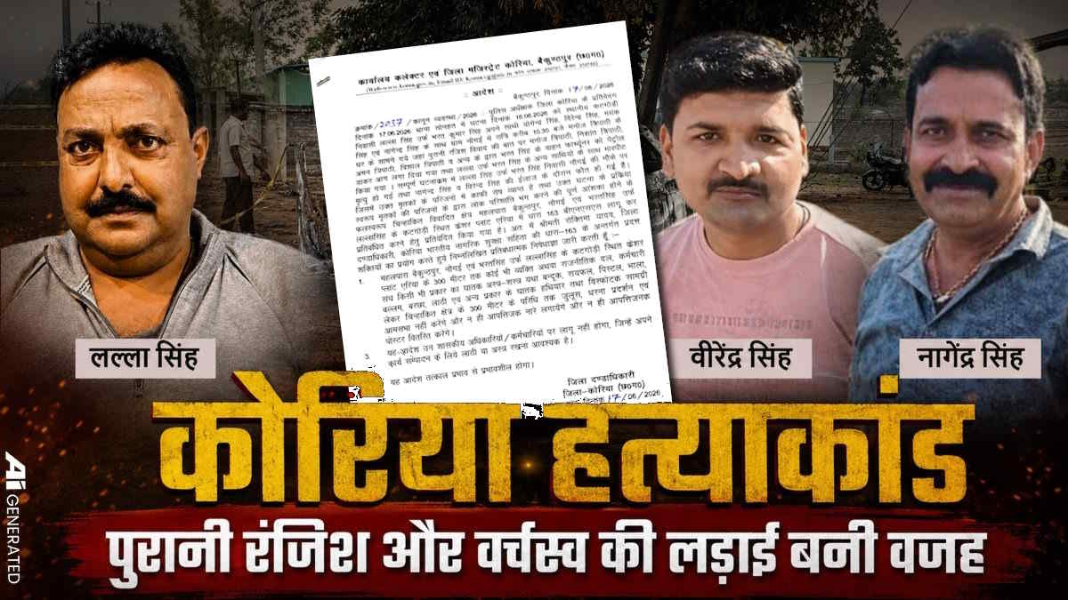 कोरिया कटगोड़ी हत्याकांड के बाद प्रशासन सख्त, भाजपा नेता लल्ला सिंह की हत्या के बाद इलाके में लागू हुई धारा 163