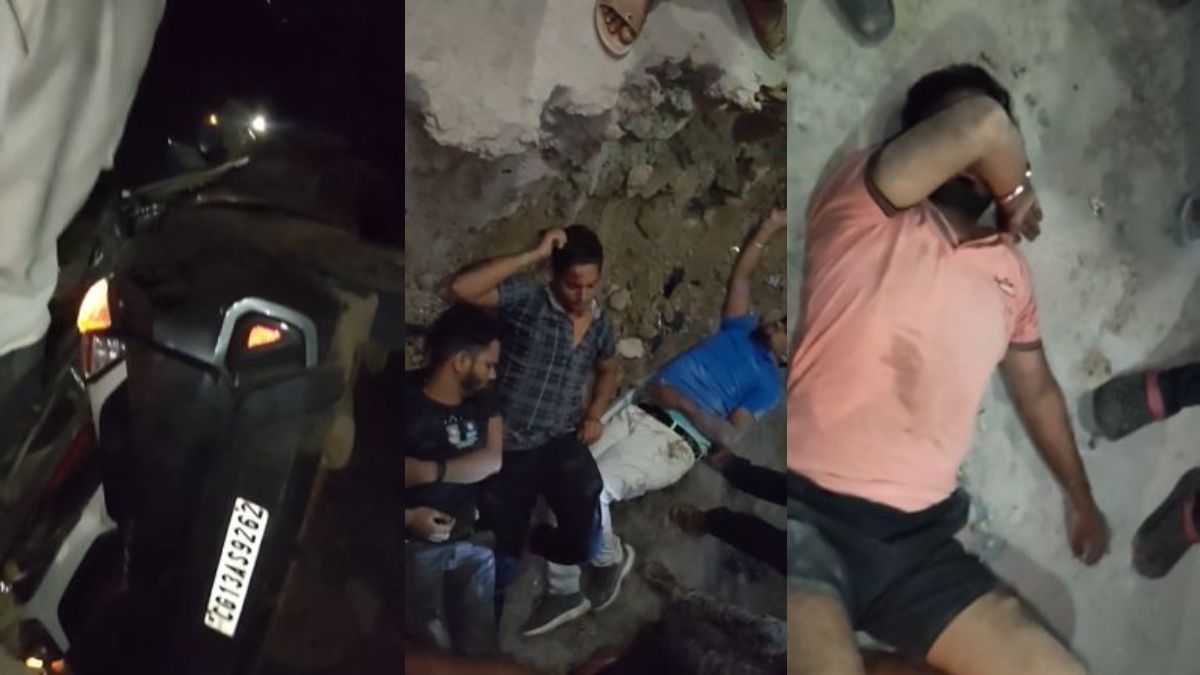बिलासपुर में बड़ा हादसा: निर्माणाधीन पुल से 30 फीट नीचे गिरी कार, 4 युवक गंभीर घायल