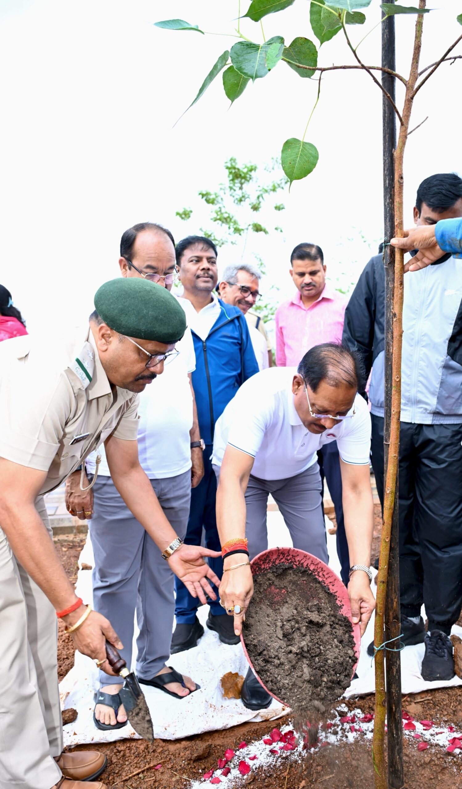 चिंतन शिविर 3.0 में CM विष्णु देव साय ने ‘एक पेड़ माँ के नाम’ अभियान के तहत किया पौधारोपण