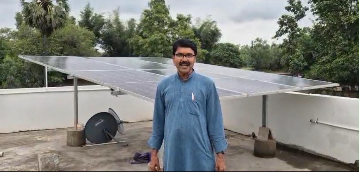 पीएम सूर्य घर योजना से रघुचंद कर्रे का बिजली बिल हुआ शून्य, 3 किलोवाट सोलर प्लांट से हर महीने बड़ी बचत