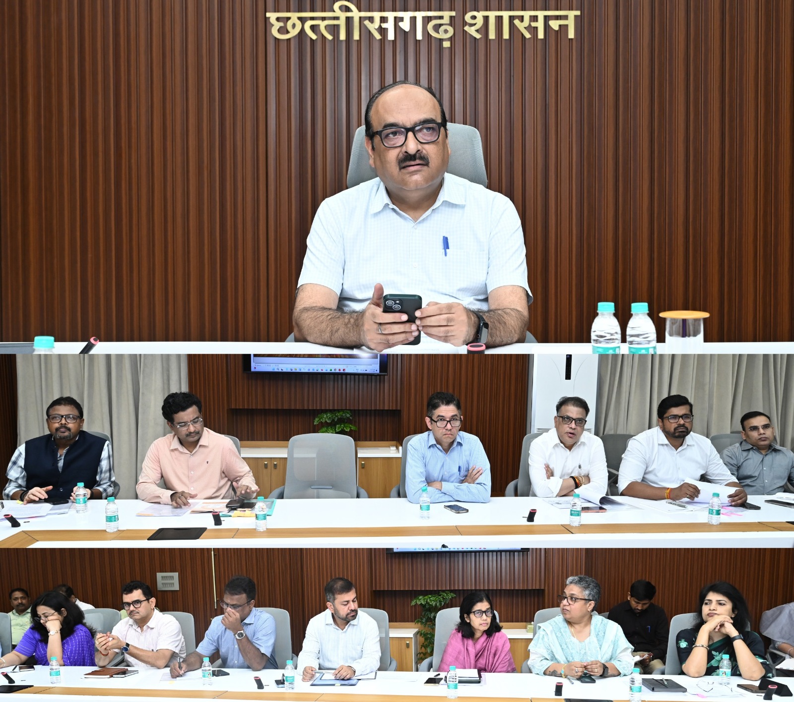 मुख्य सचिव विकासशील ने सचिवों की ली उच्च स्तरीय बैठक, योजनाओं के क्रियान्वयन और प्रगति की समीक्षा