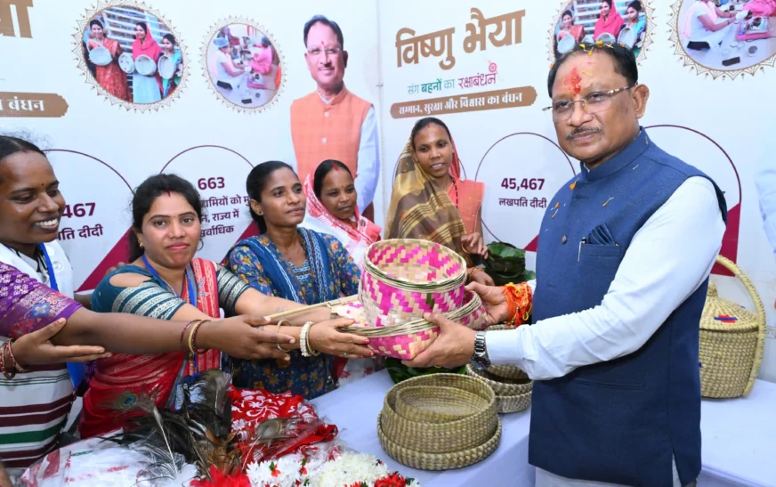 बहनों का सम्मान, सशक्तिकरण और खुशहाली से बनेगा विकसित छत्तीसगढ़ : मुख्यमंत्री विष्णु देव साय