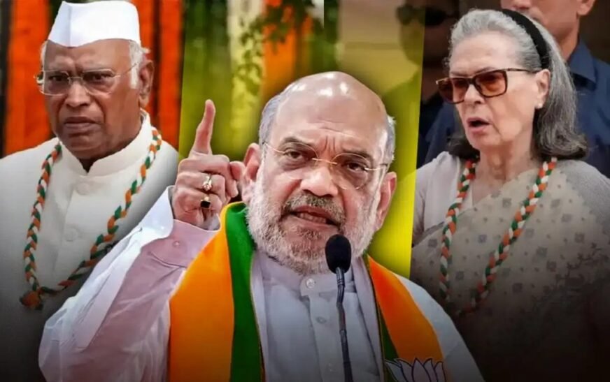 वंदे मातरम् विवाद पर अमित शाह का कांग्रेस पर हमला, बोले- ‘कांग्रेस मुख्यालय में हुआ बड़ा पाप’