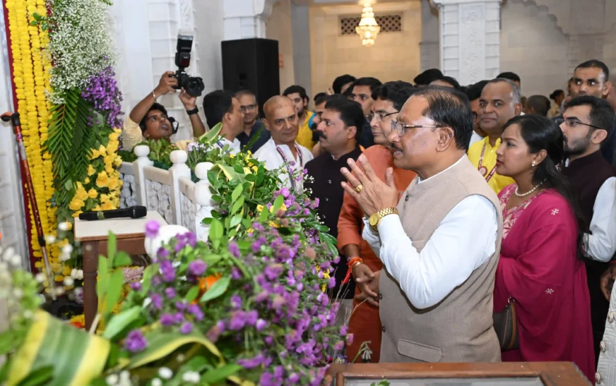 भगवान श्रीकृष्ण का जीवन धर्म, कर्तव्य और लोककल्याण के मार्ग पर चलने की देता है प्रेरणा: मुख्यमंत्री विष्णुदेव साय