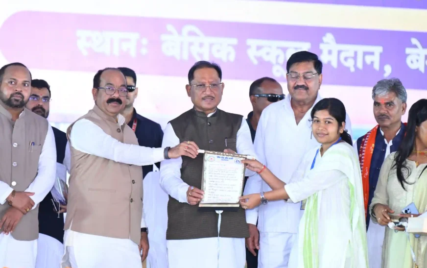 शिक्षा जीवन के हर क्षेत्र में आगे बढ़ने का सबसे सशक्त माध्यम : मुख्यमंत्री विष्णु देव साय