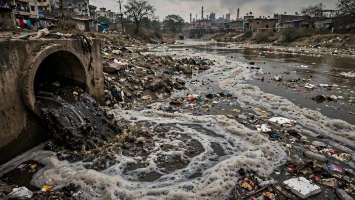 छत्तीसगढ़ की नदियों में बढ़ा प्रदूषण, 30 हजार से अधिक मामले दर्ज, रायपुर में 17,371 प्रकरण सामने आए