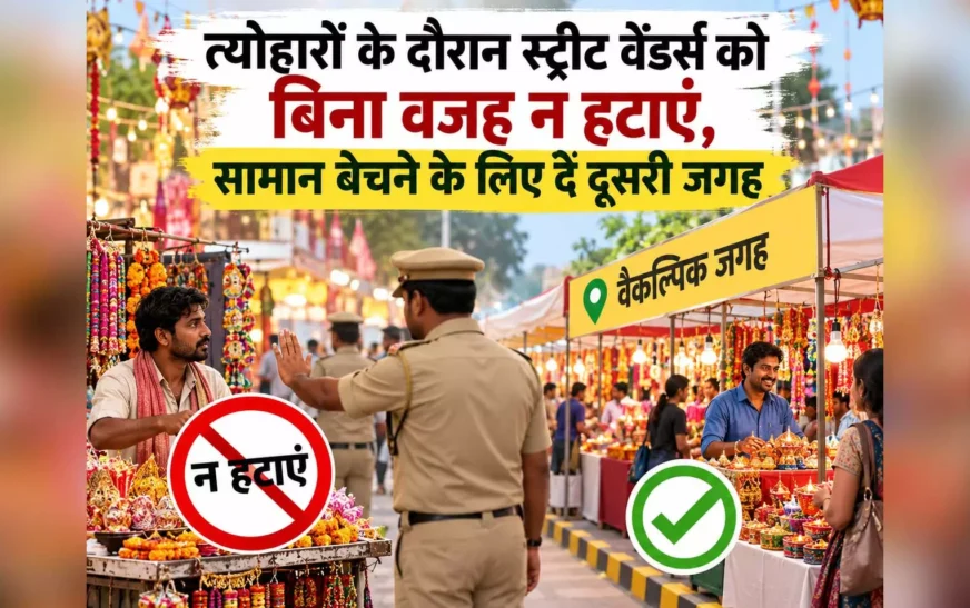त्योहारों में स्ट्रीट वेंडर्स को राहत: बिना वजह नहीं हटाए जाएंगे, दूसरी जगह सामान बेचने देंगे, राज्यों को NHRC का निर्देश