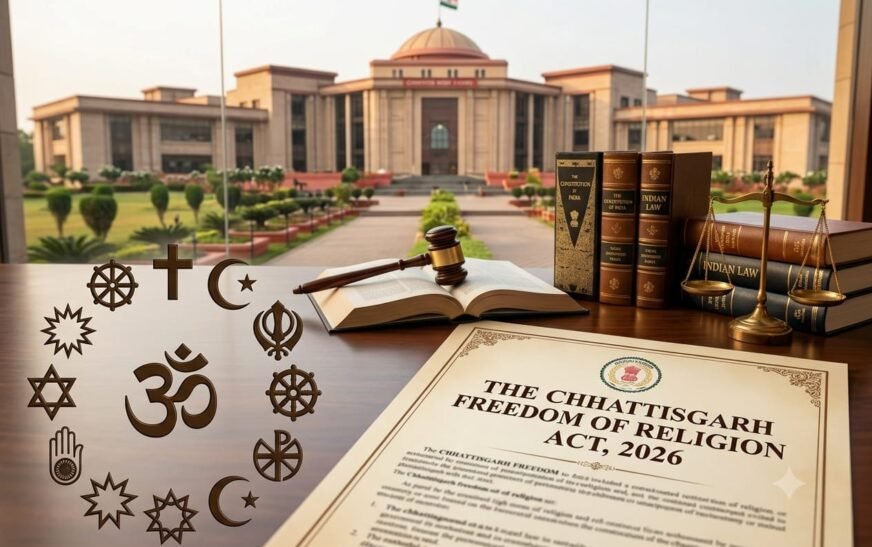 ‘निजता और धार्मिक स्वतंत्रता का हनन’! छत्तीसगढ़ धर्म स्वतंत्रता अधिनियम को हाईकोर्ट में चुनौती, 3 सप्ताह में सरकार देगी जवाब