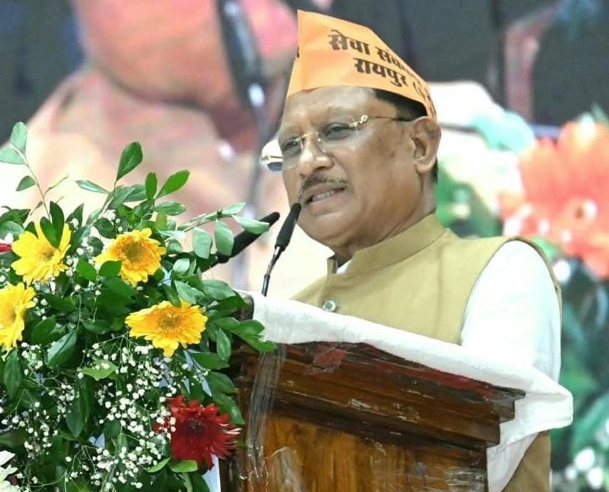 रायपुर में ‘नमो सेवा गाथा’ से मोदी की यात्रा का प्रदर्शन: CM साय बोले—सेवा, सुशासन और जनकल्याण को समर्पित रहे 25 साल